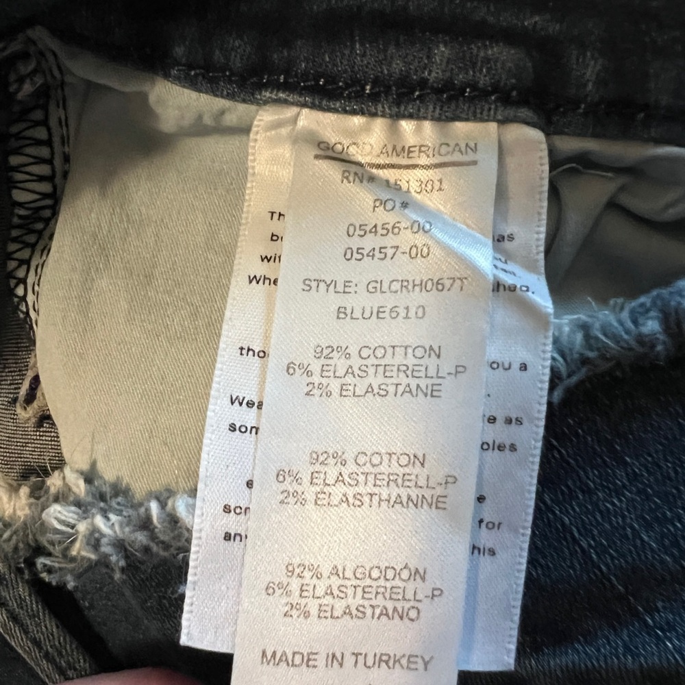 Good American Good Legs Skinny Jeans – Size 16 – Inseam 28 (Blue610) - Picture 5 of 5